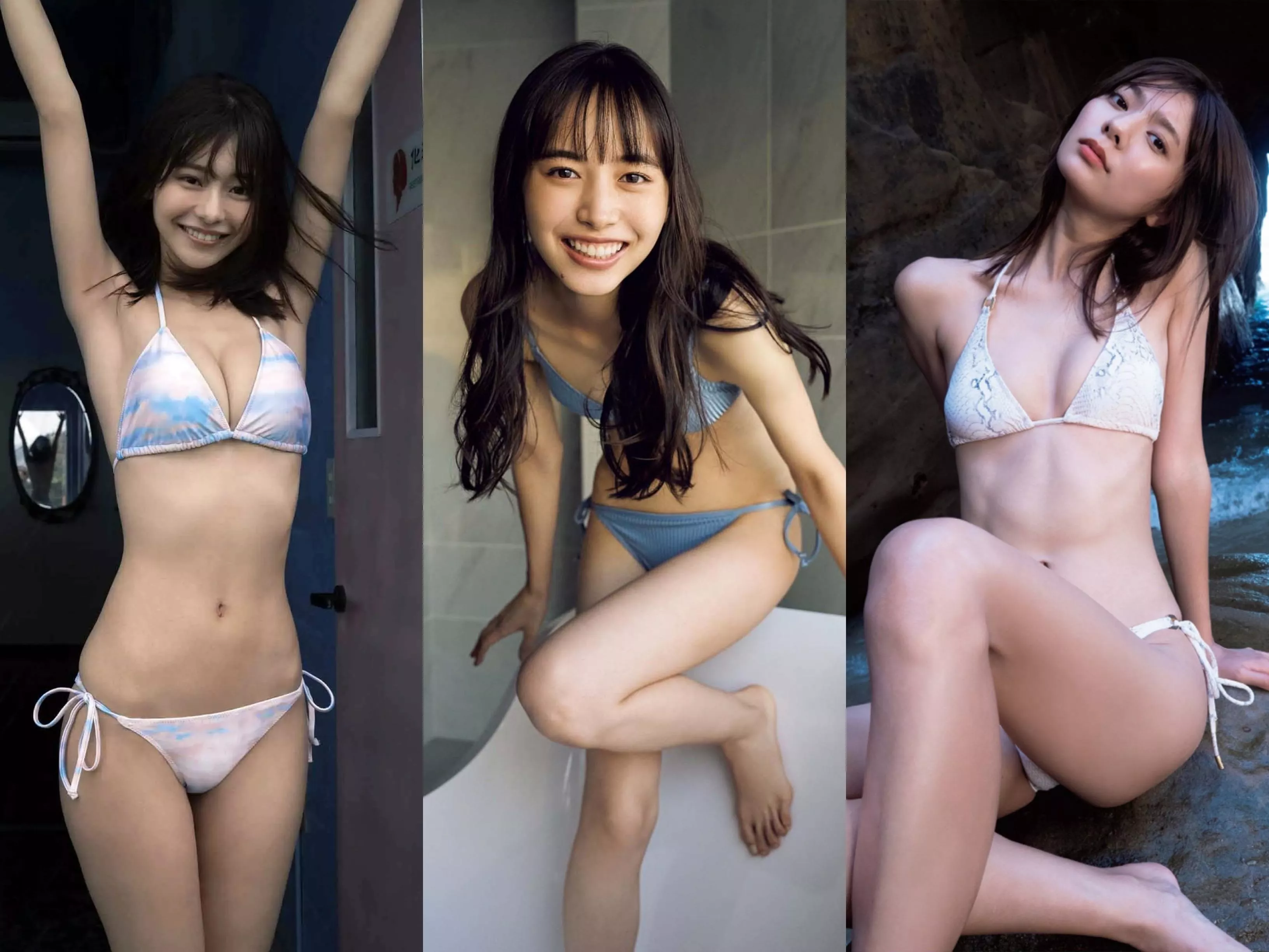Yui Asakura vs Hiroe Igeta vs Asuka Kawazu 