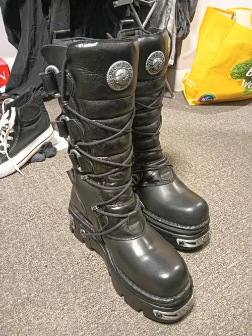 Breaking in new boots?