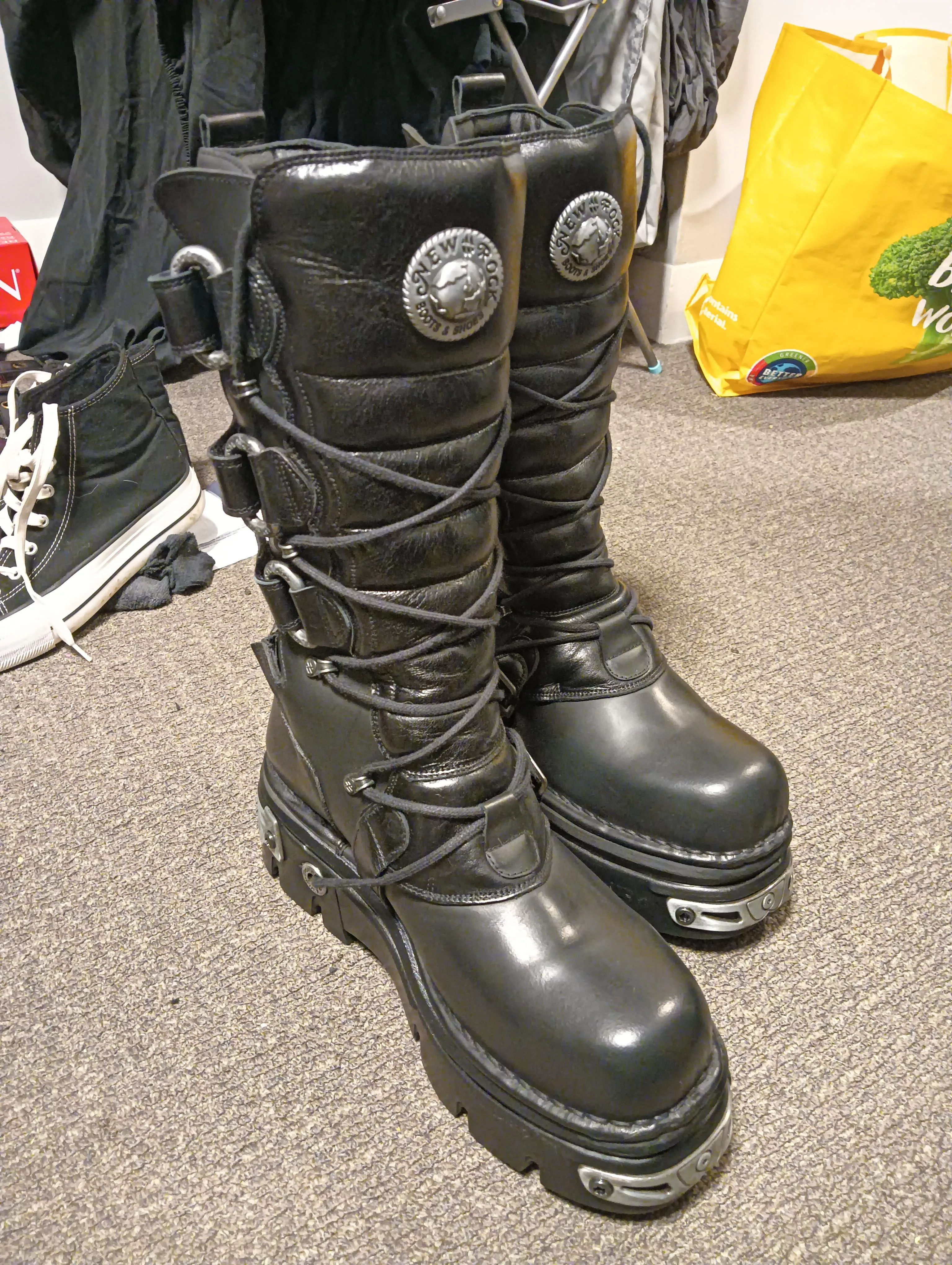 Breaking in new boots?