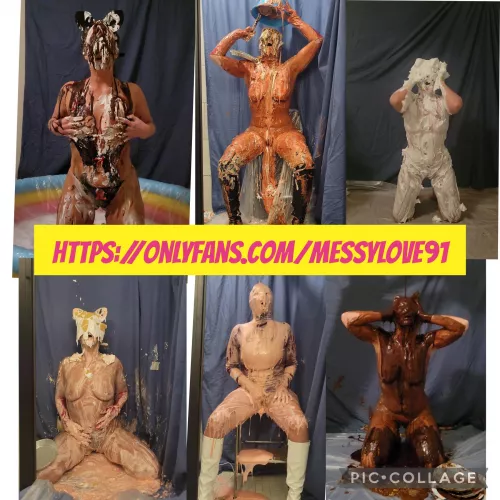 Cum see all my messy fun! Currently have a special running!