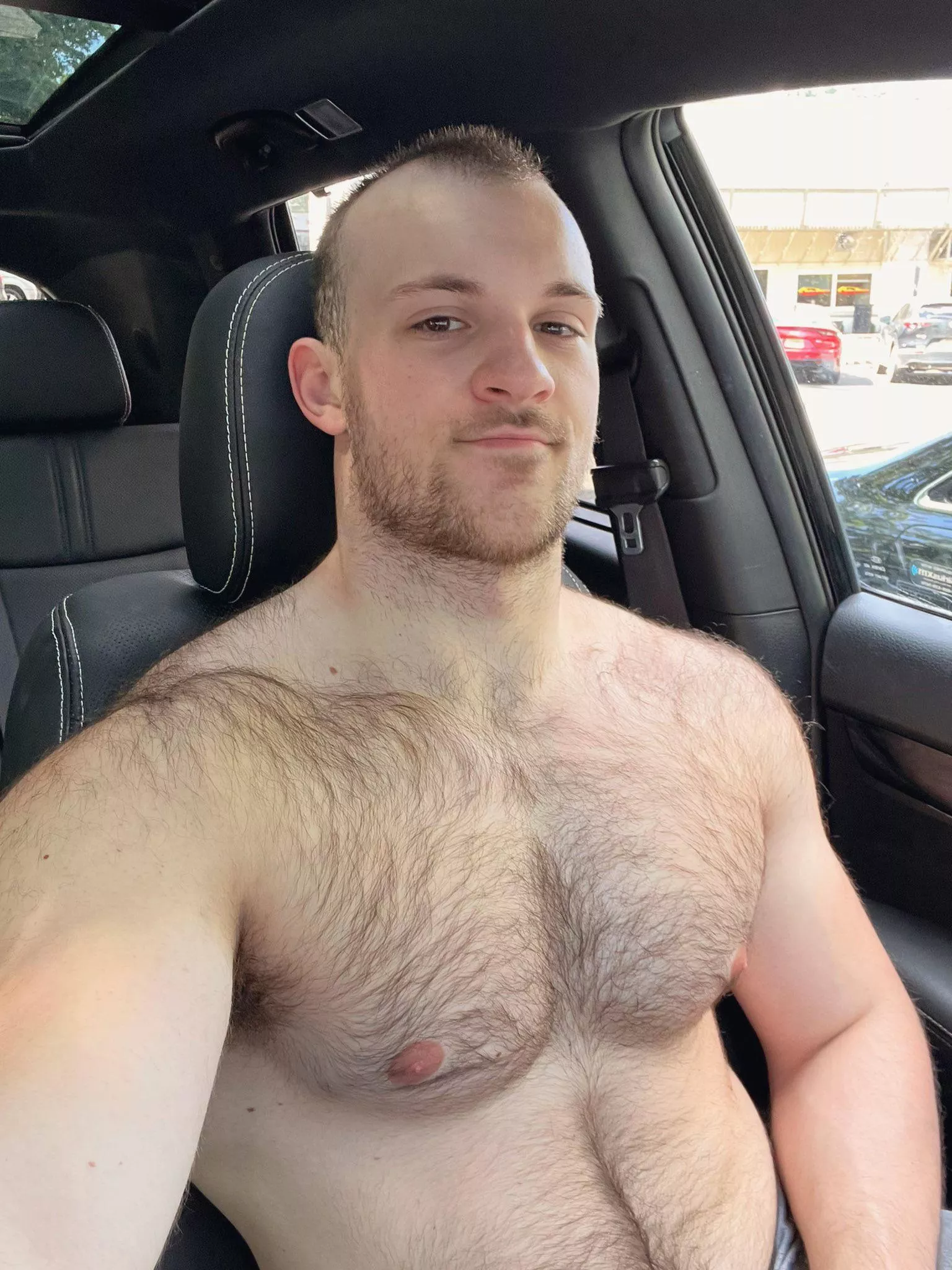 Do you mind when a guy drives shirtless? I love the breeze when I’m driving.