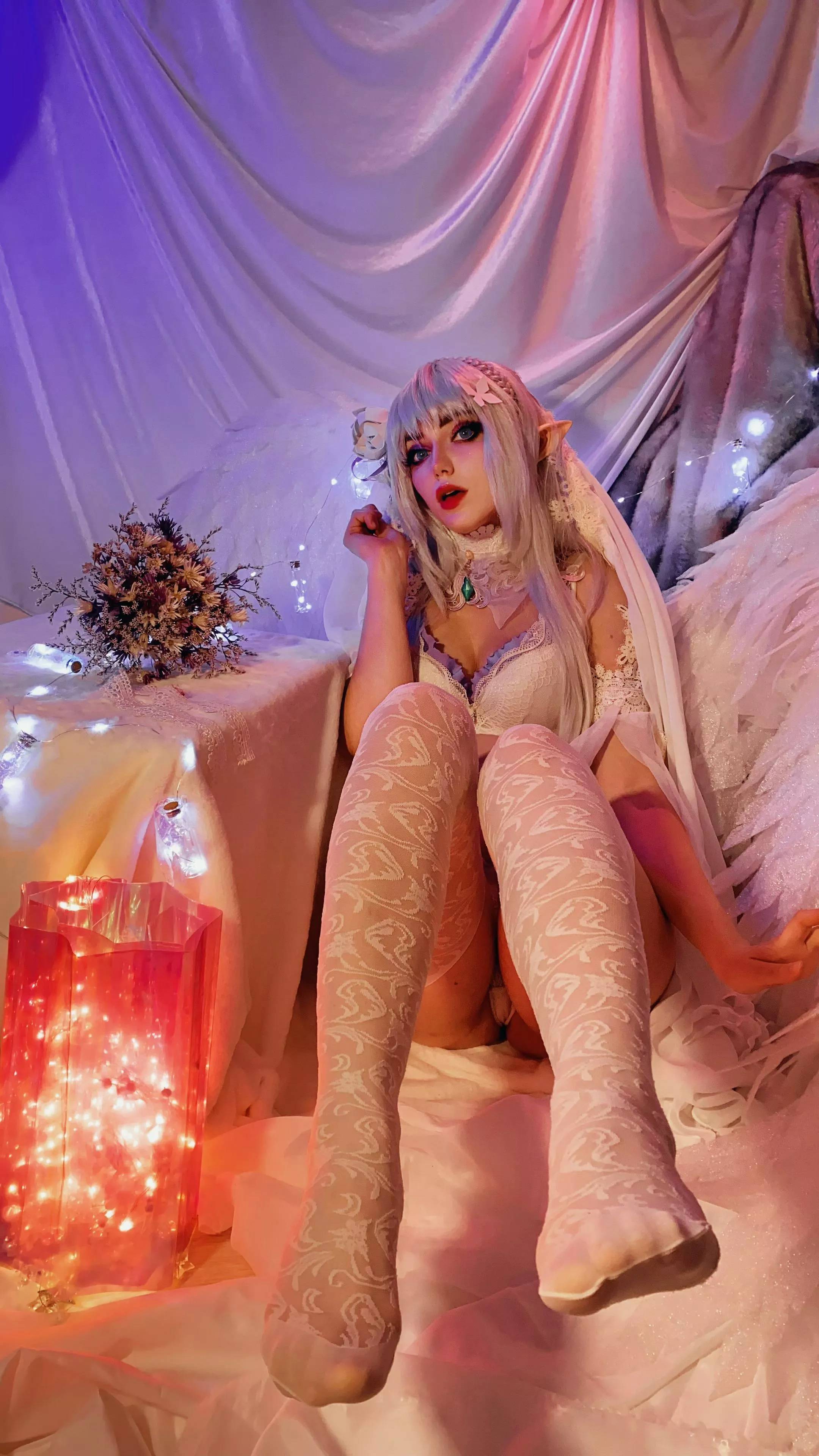 Emilia from ReZero by Fleurxy