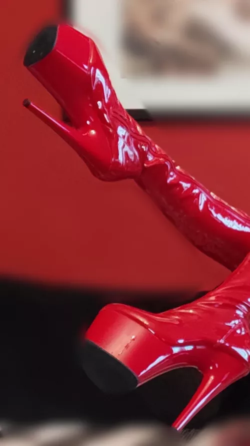 Hope you'd know what to do with these, bootslut