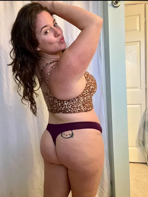 I love the way my booty looks in a thong, do you