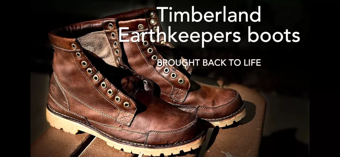 I resoled my buddy’s Timberland Earthkeepers boots