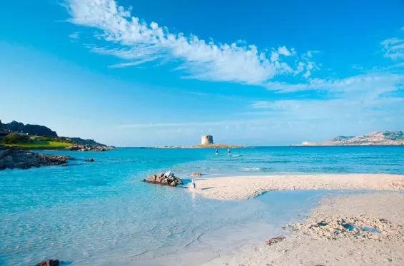 La Pelosa Beach, Italy