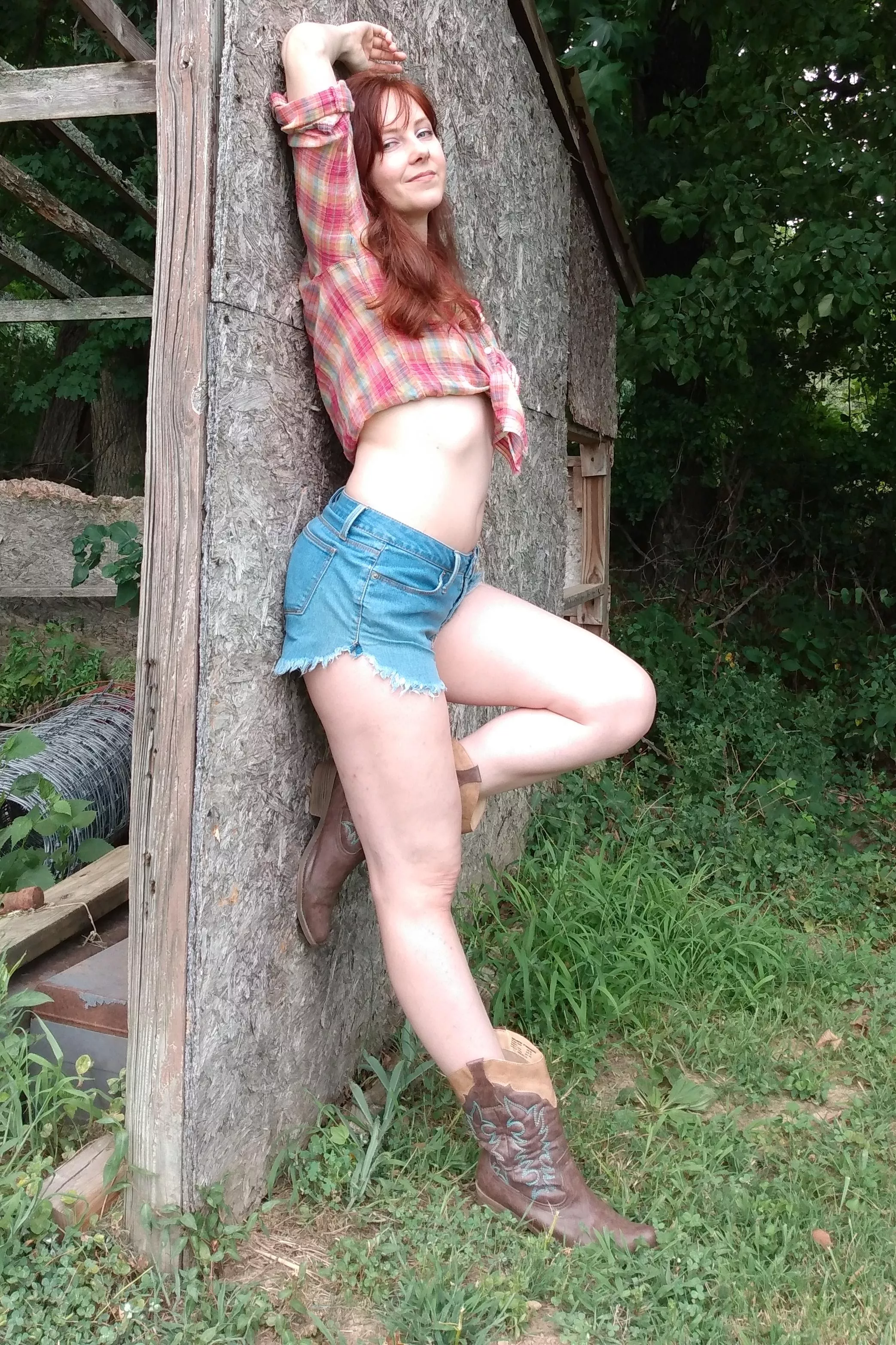 Long legs and boots just go together