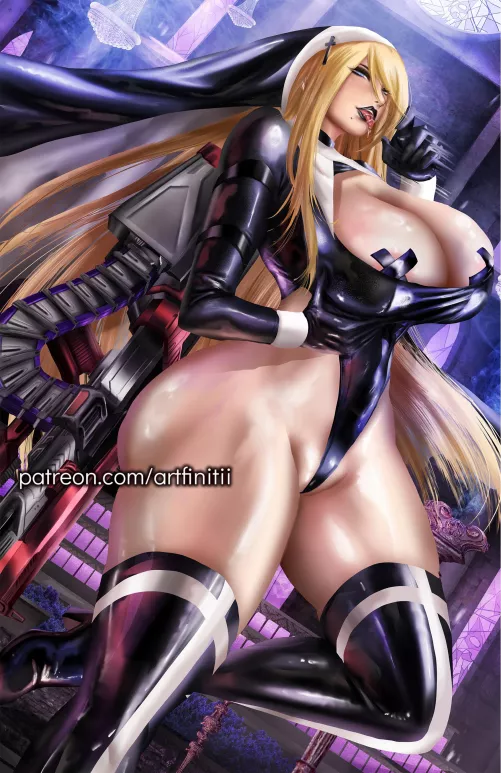 Nun Samus drawing i just finished up, Hope you like it! [Artfinitii]