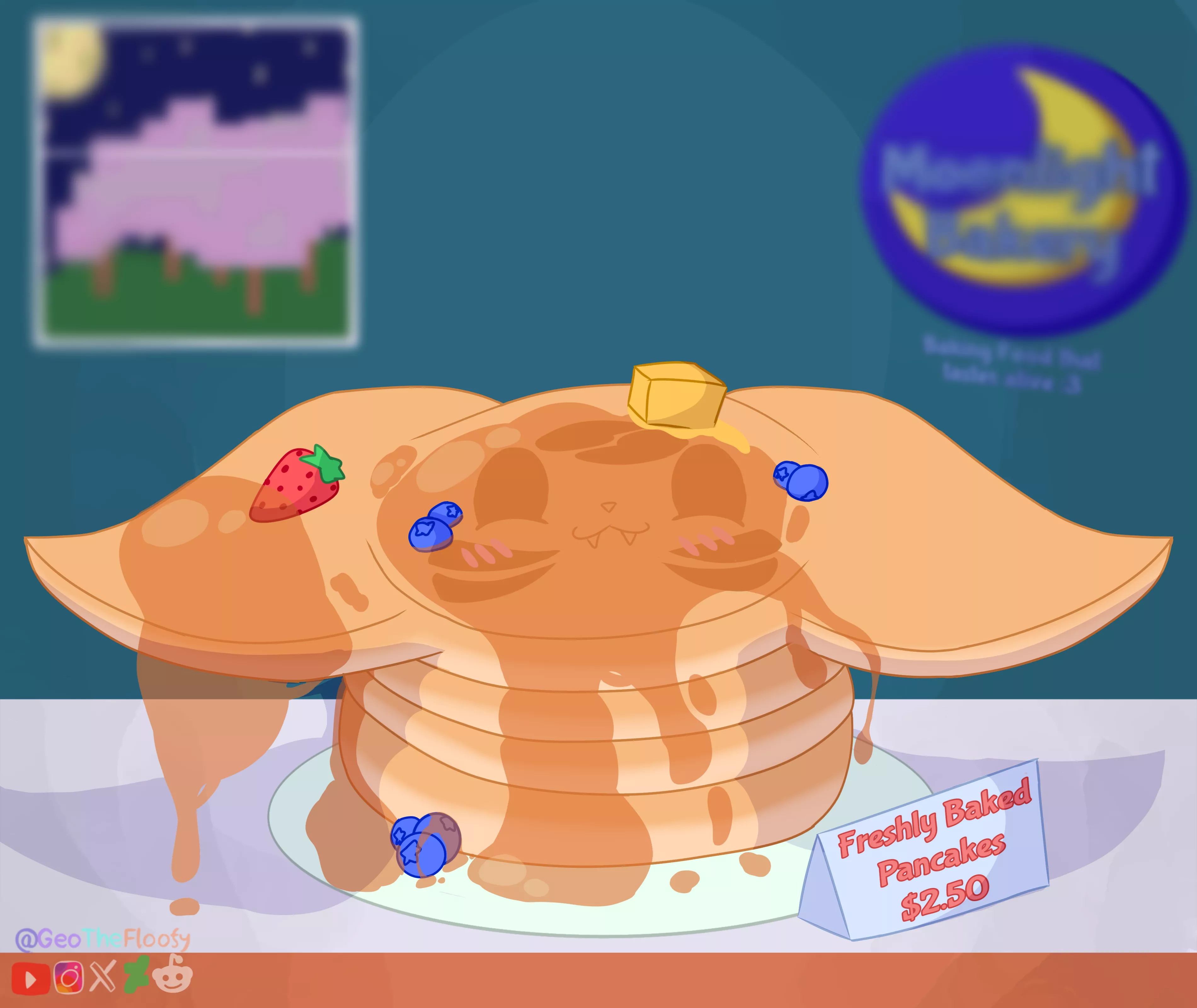 Pancake TF :3 (Art by me :3)