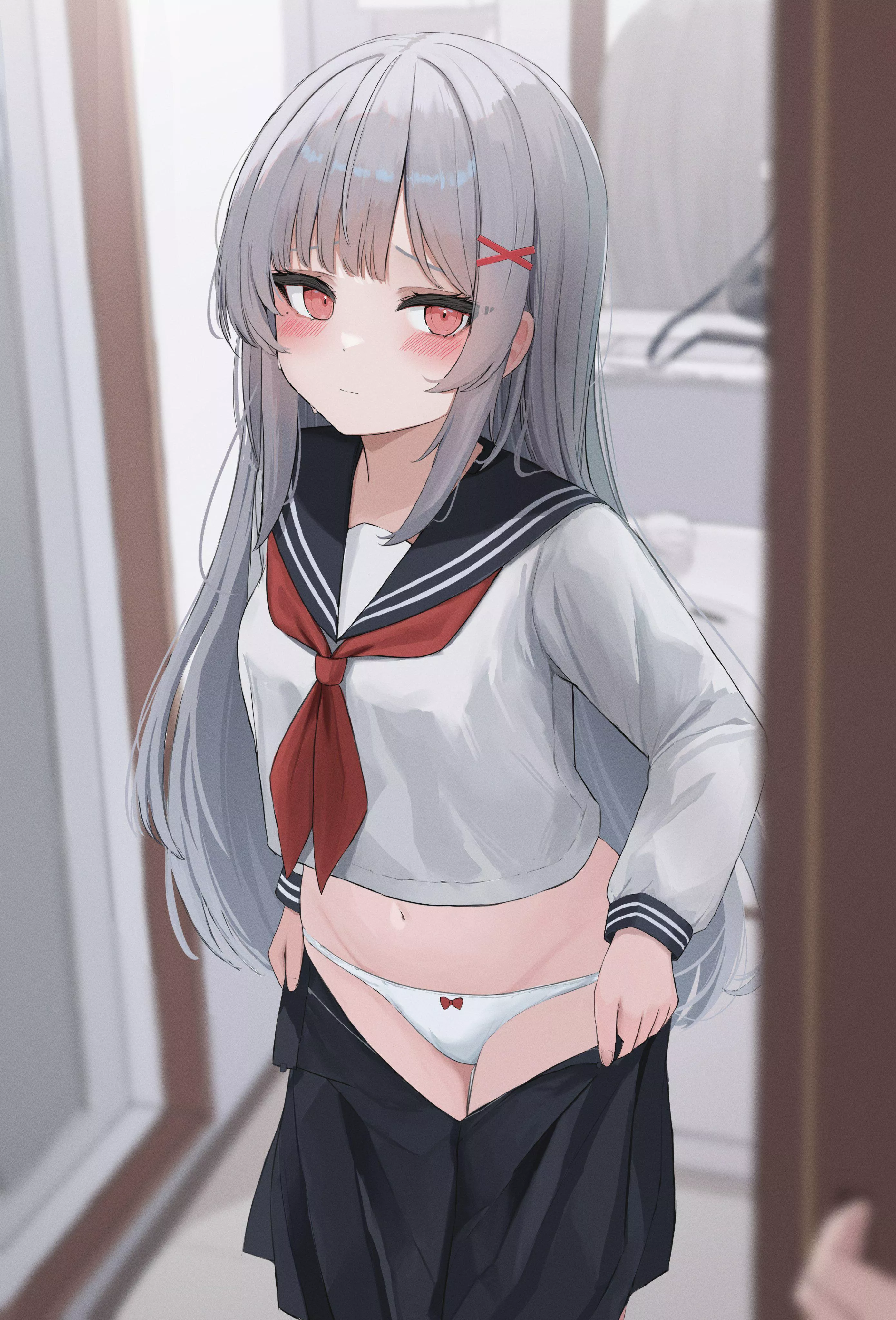 Saw her undressing [Artist's OC]