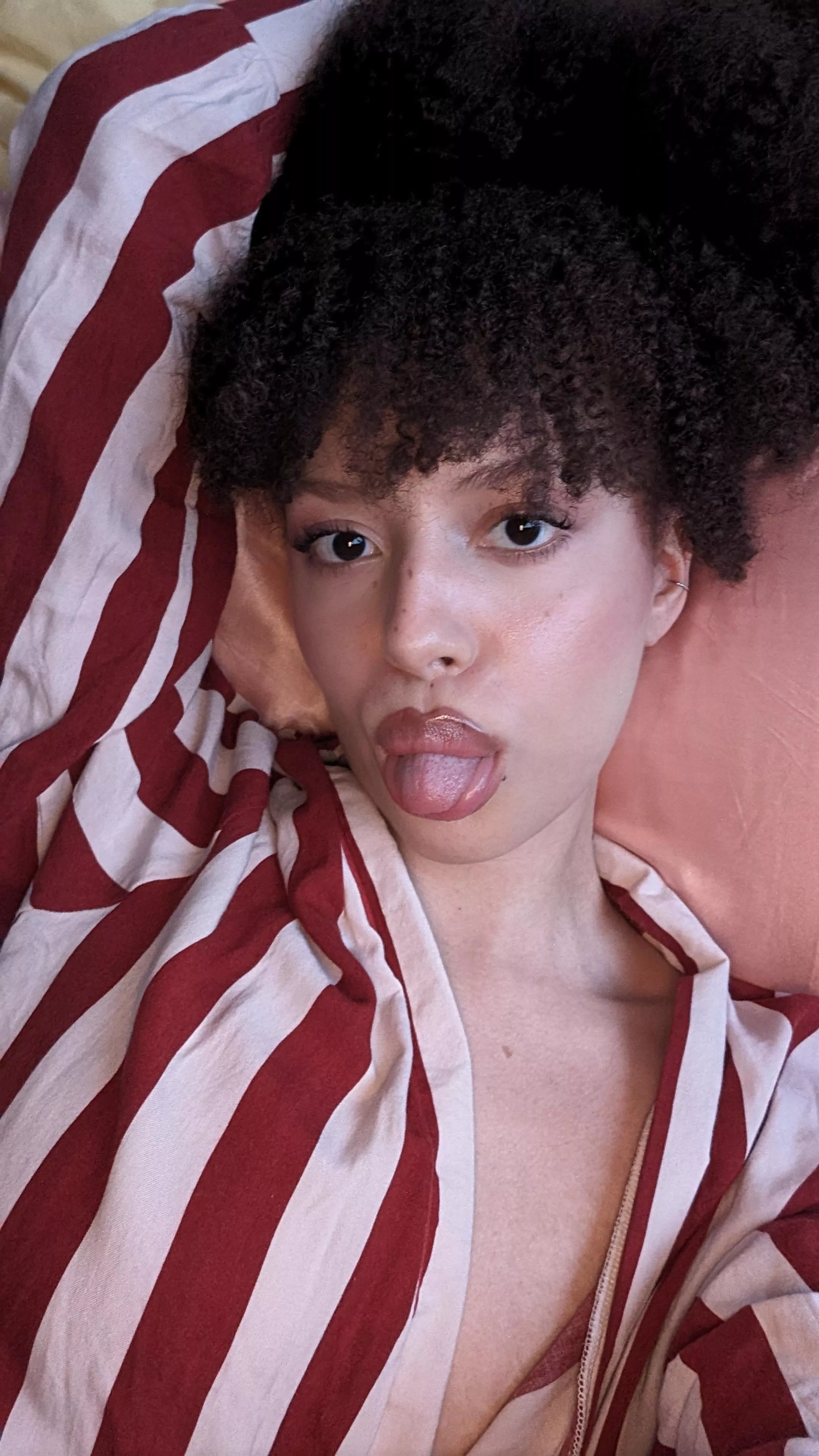 Waiting for you in nothing but this robe...