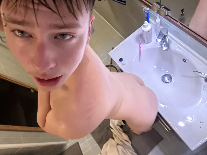 After sauna shot🤳