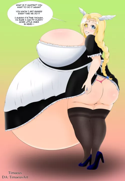 Angelic Maid is fine with having a few more put in her (Timaeus)