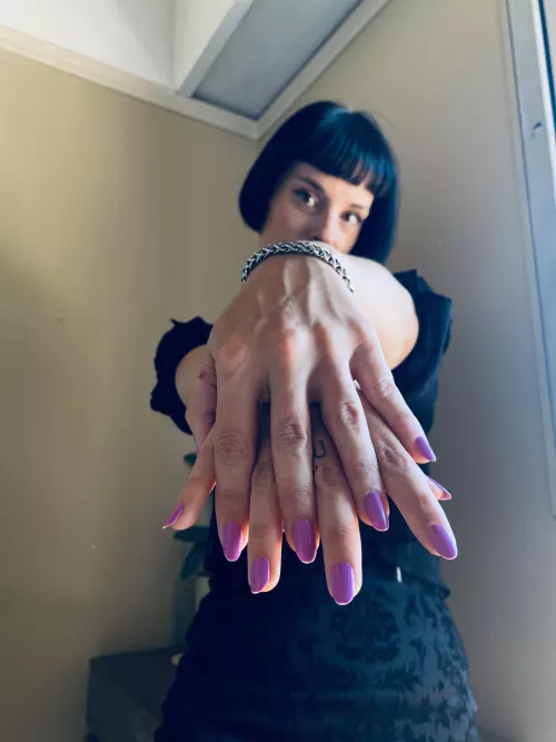 Do you like my natural nails?💦💖🥵