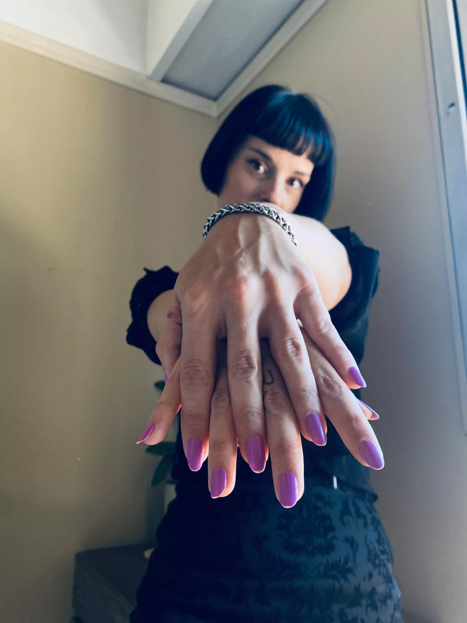 Do you like my natural nails?💦💖🥵