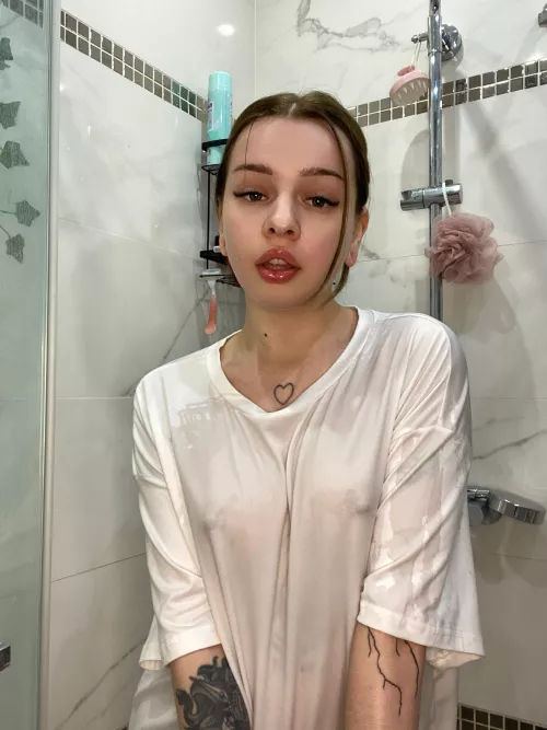 Evening after work is time for a hot bath