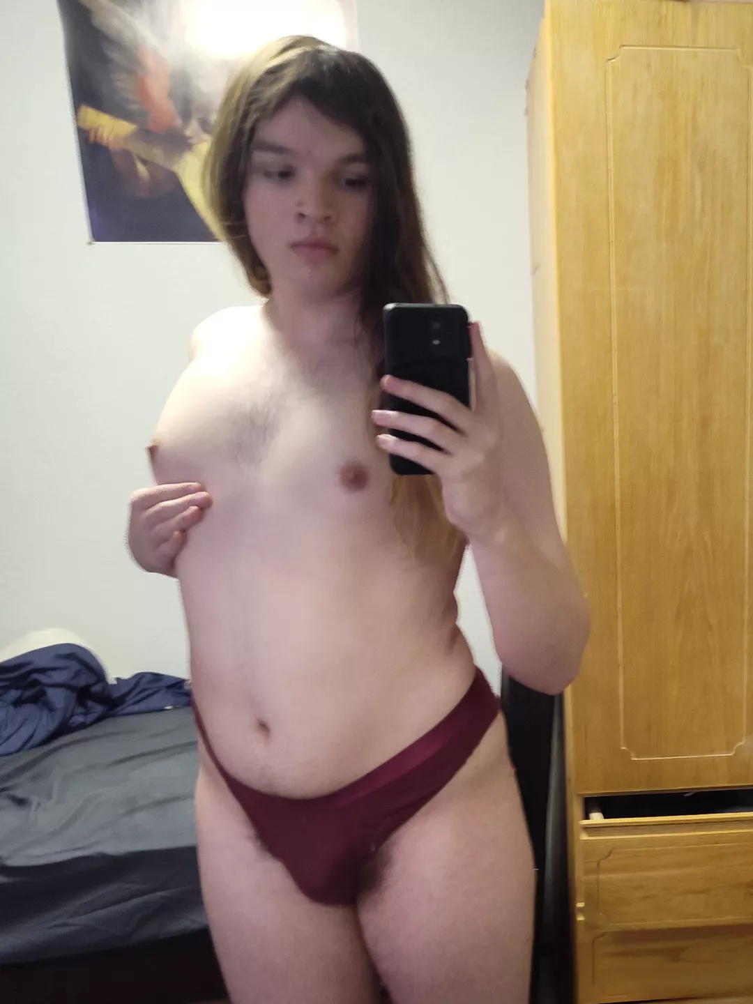 I don't have any pockets, therefore I must be excited to see u :3