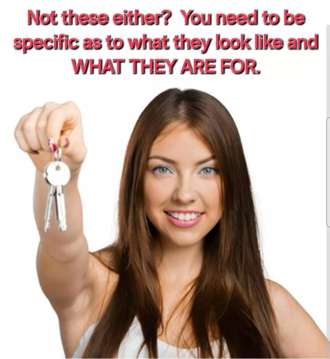 I think she's hiding them