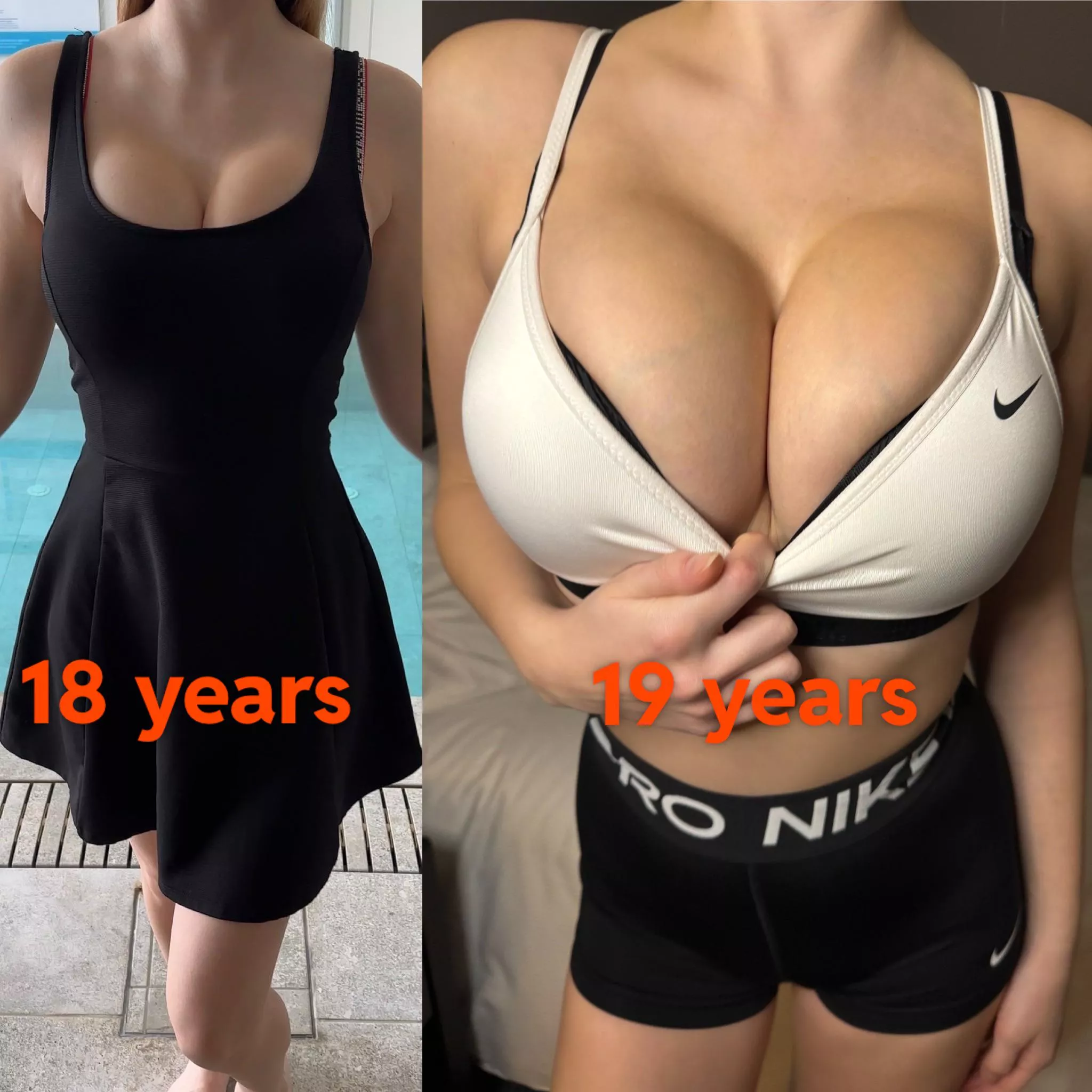 I’m still petite but my breast is still getting bigger and bigger