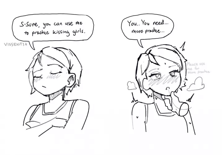 It’s just for practice, right?