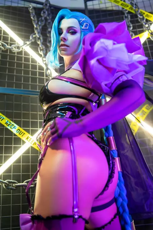 Jinx Bride from Arcane by Yuna Kairi