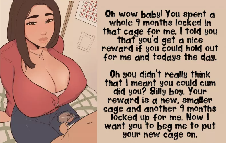 Mommy reward for you