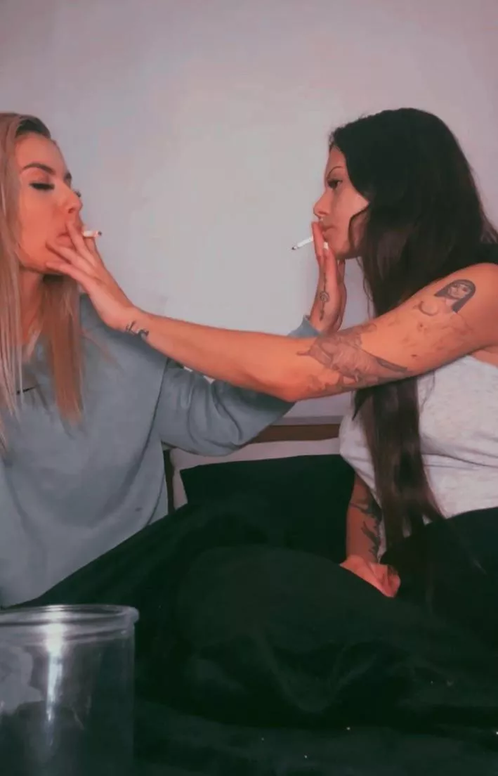 Over getting told smoking is a turn-off. I think we look pretty good ….