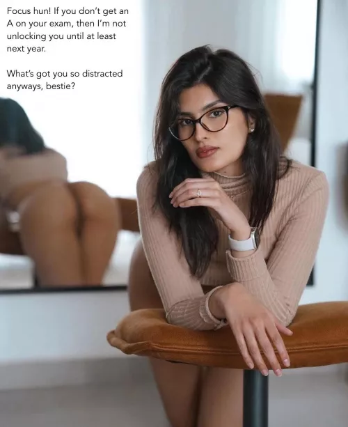 What’s got you so distracted, bestie? 