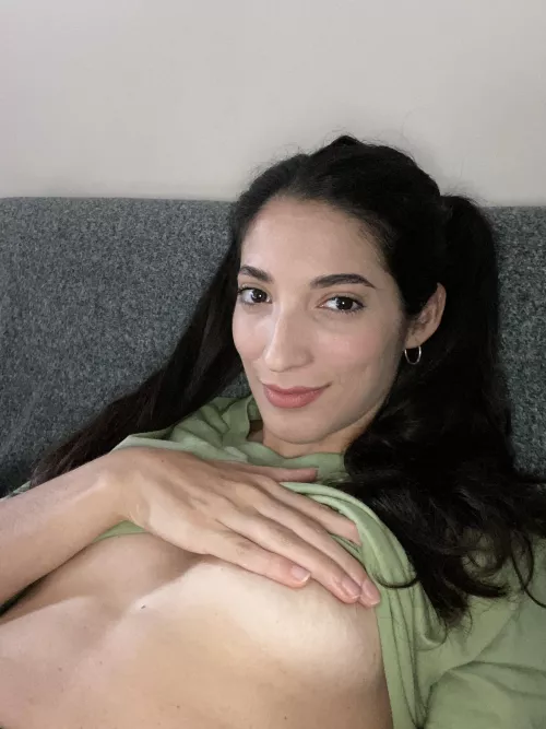 When your hands just won't do the trick, the hand bra comes to the rescue.