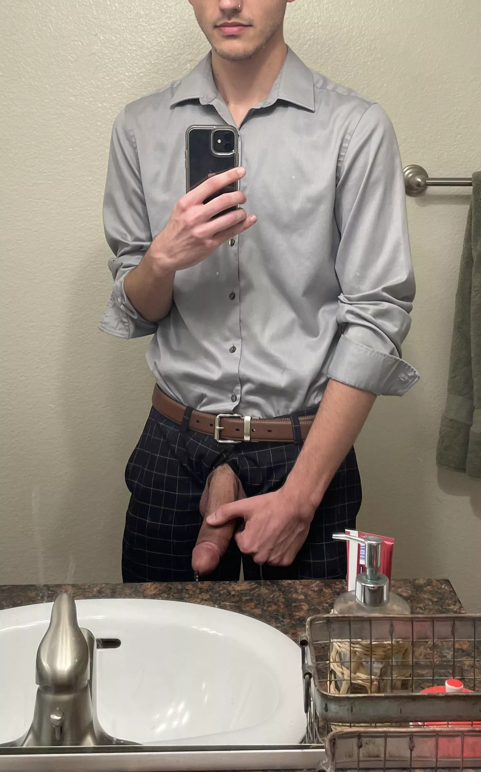 Always ready to pull it out