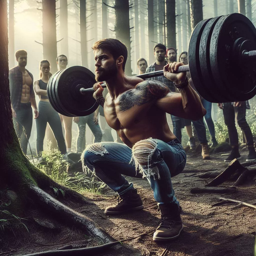 Does anyone here gave grow an ass from working out at home / calisthenics without gym and weighted squats ???