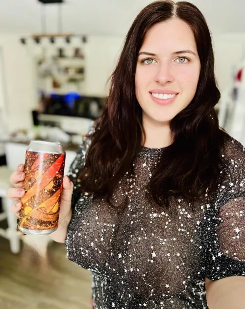 Drinking a Treehouse Stout, Relentless Optimism. Sooooo good.