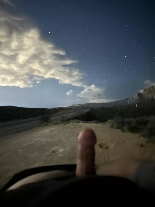 Having some fun under the stars