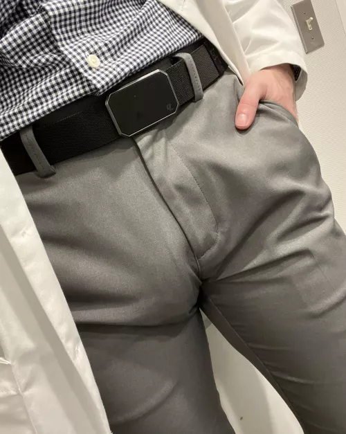 Just a modest bulge