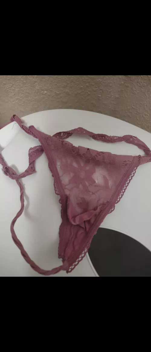 Last nights date gstring, smells amazing 