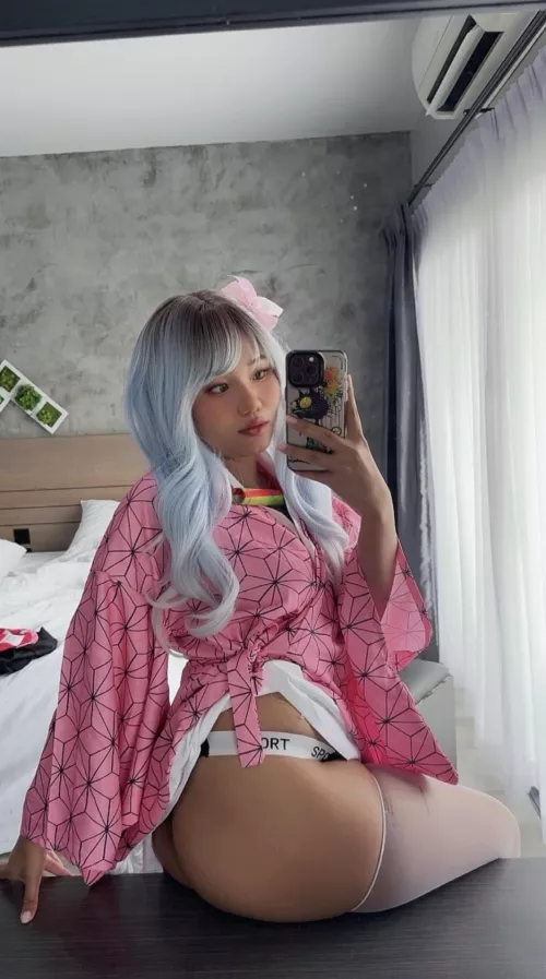 Nezuko chan by amino_kung