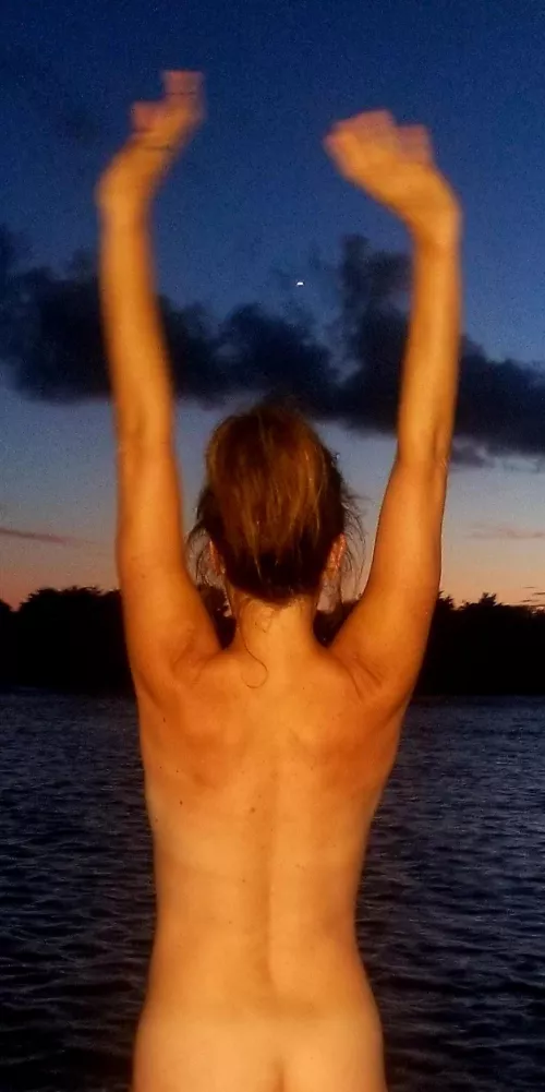 Night time is the right time