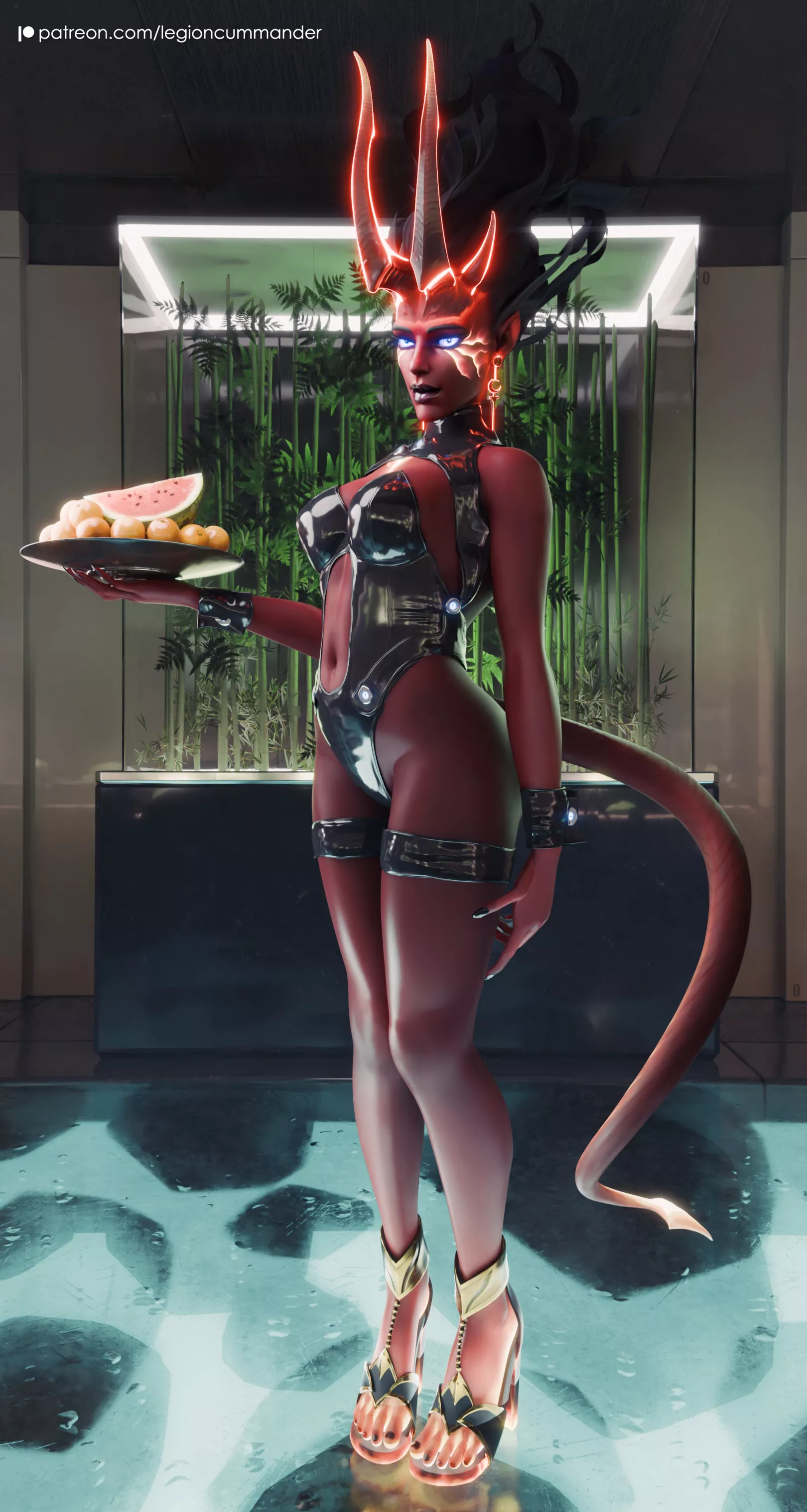 Queen of Pain poster [Dota 2] (legioncummander)