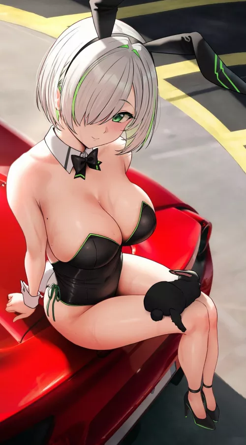 Racecar Bunny Girl 