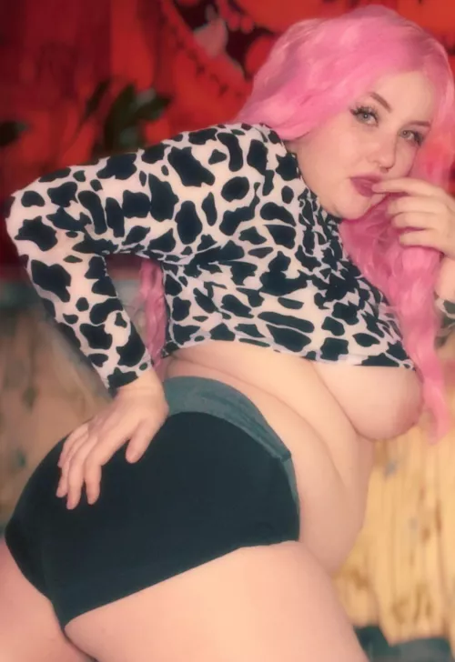 Ready for milking 🐄💕