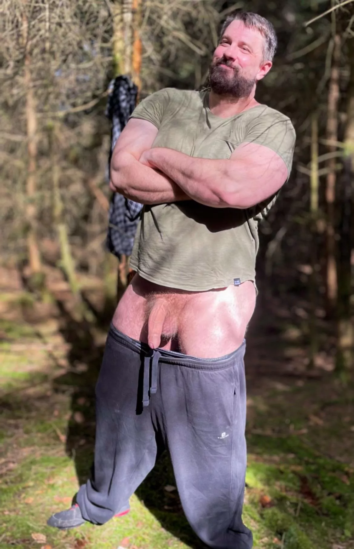 Would u go hiking with me?. But beware… sometime I do this. 