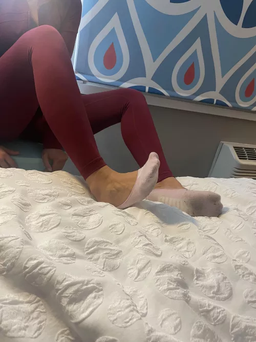 Be ready to taste my toasty socks