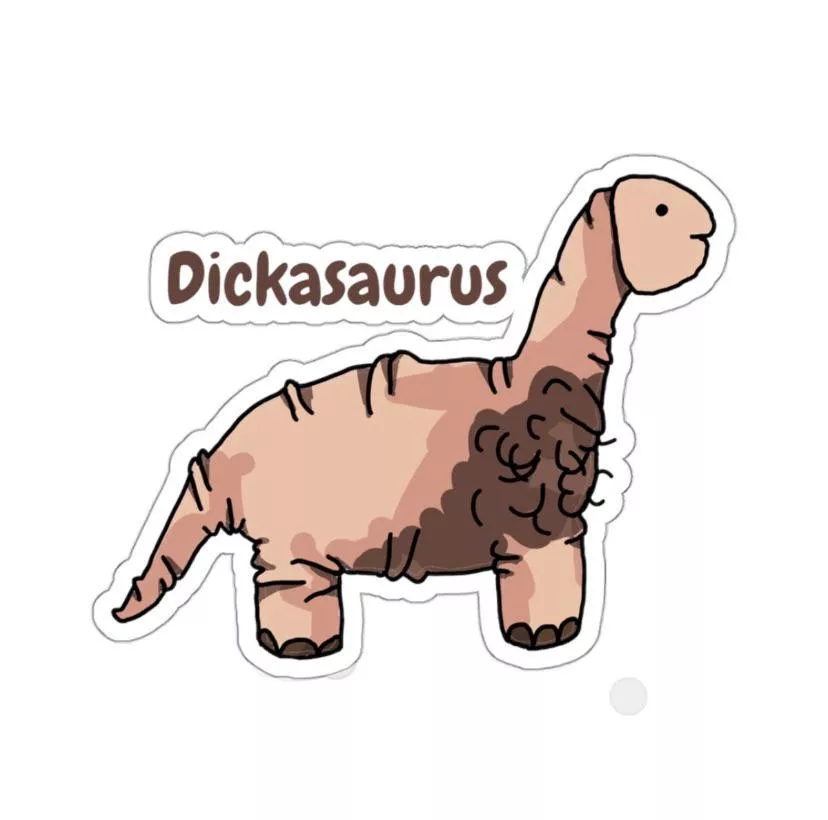 I designed a dickasaurus