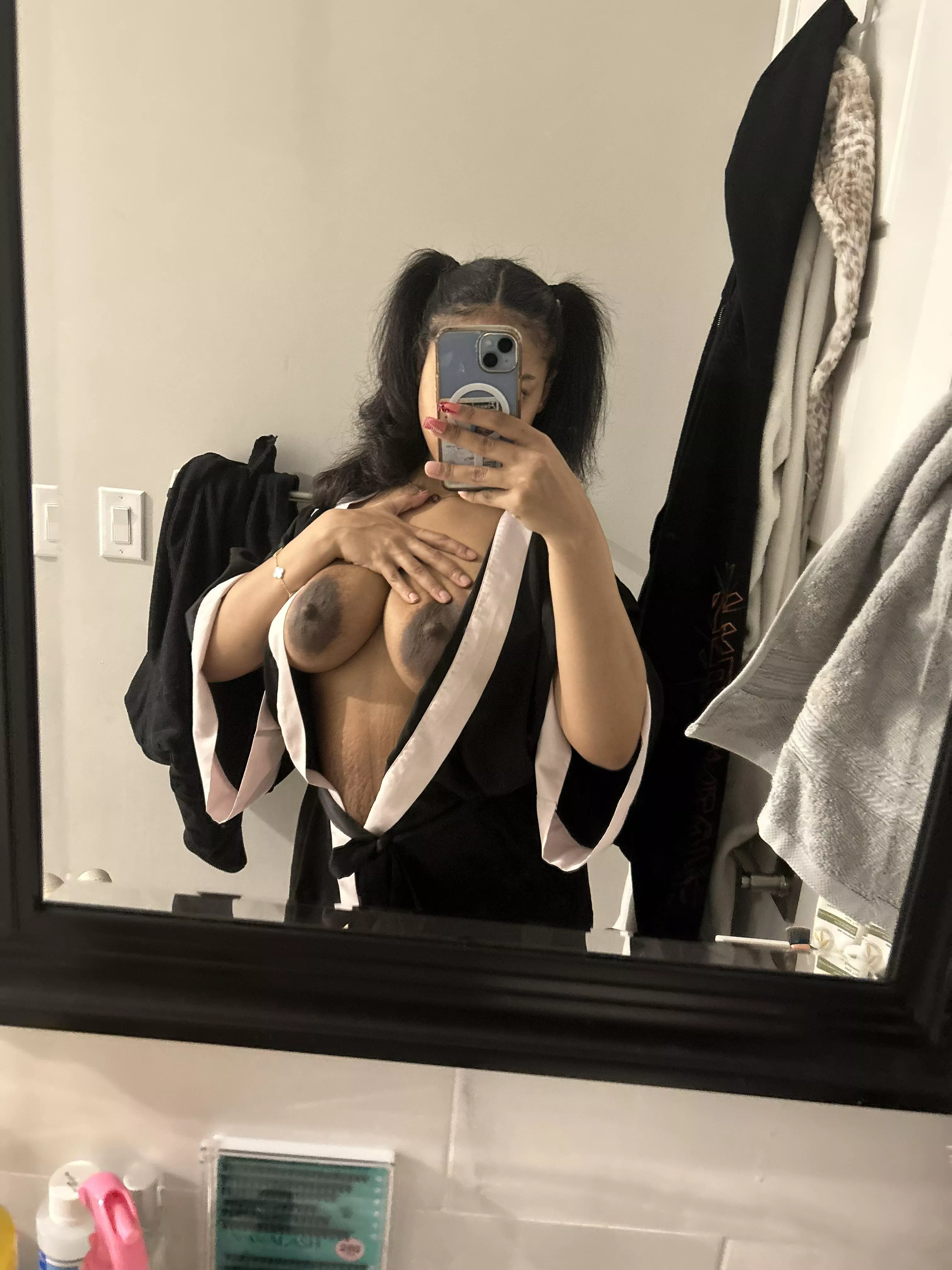 I need a cock in between these melons