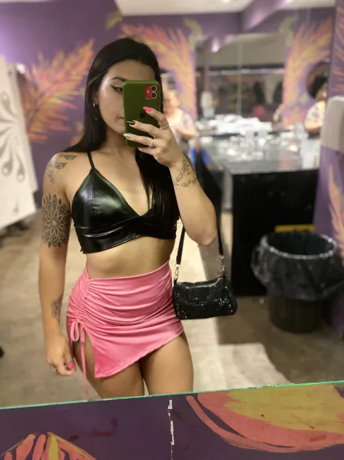 Love this leather top