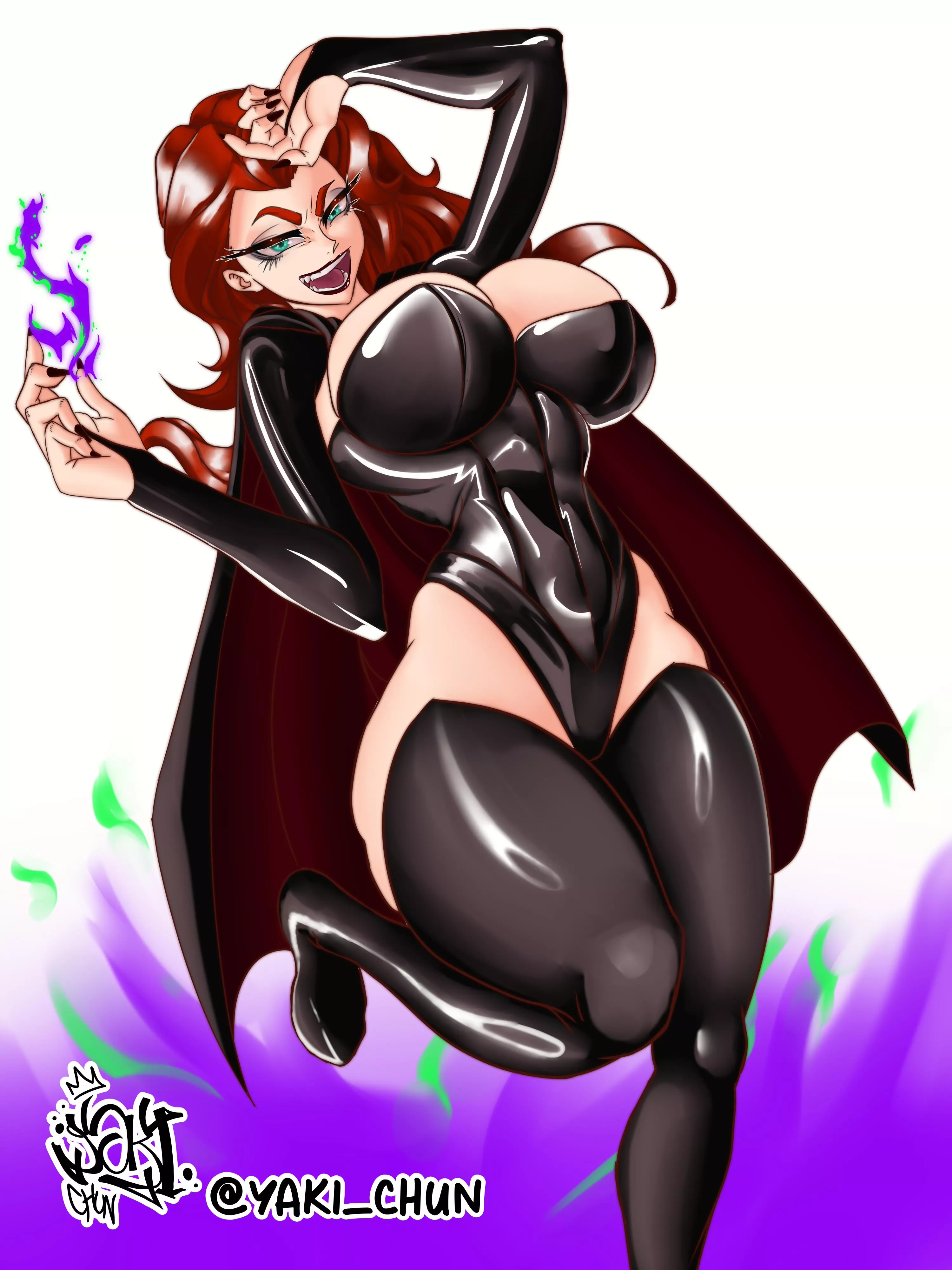 Madelyne at her Best as the Goblin Queen (yaki_chun)
