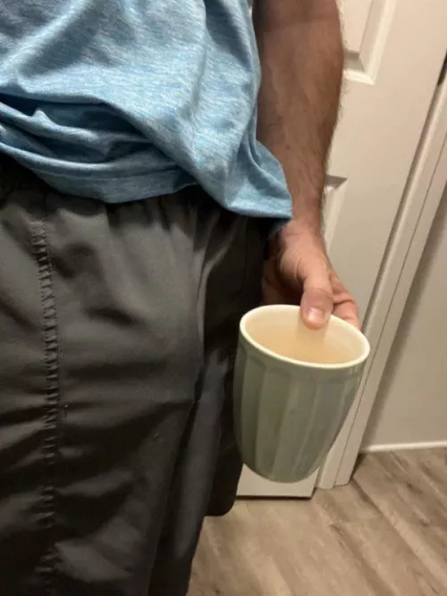 Morning outline and coffee