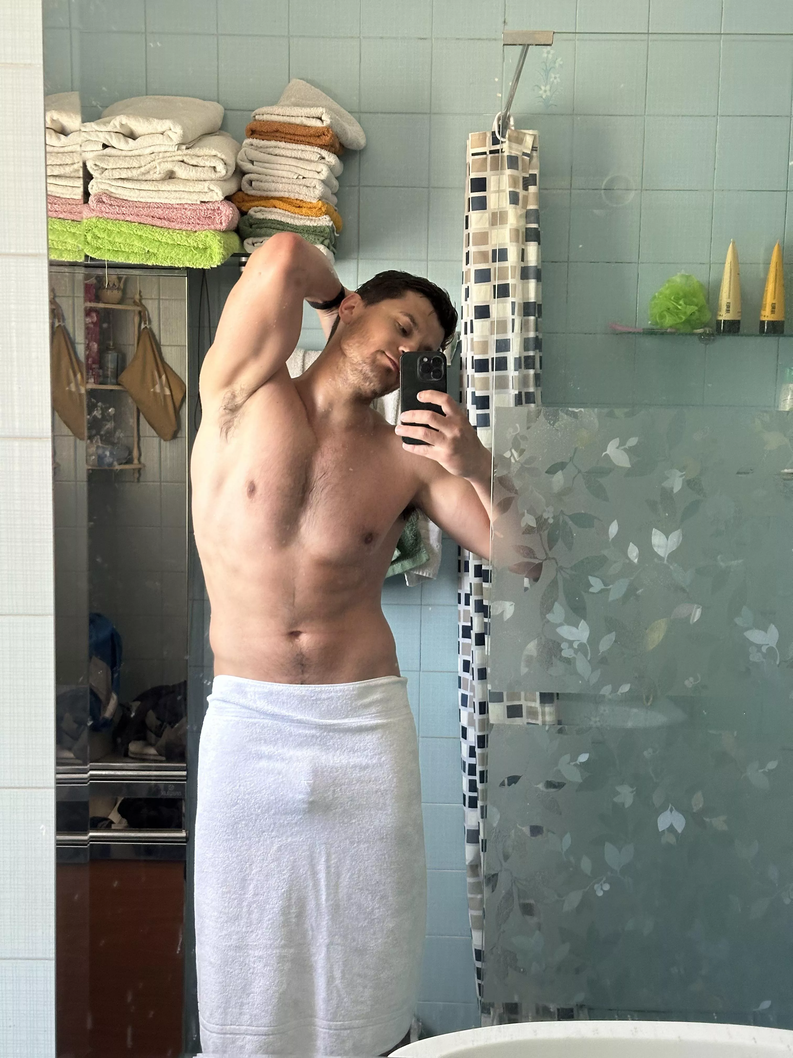 My fresh armpits after a cold shower