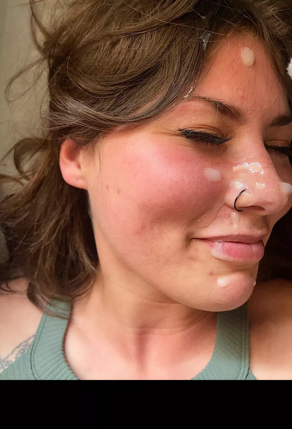 The face of a proud cum slut 😆😇💦🪣