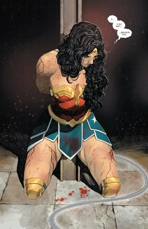 Wonder woman defeated 